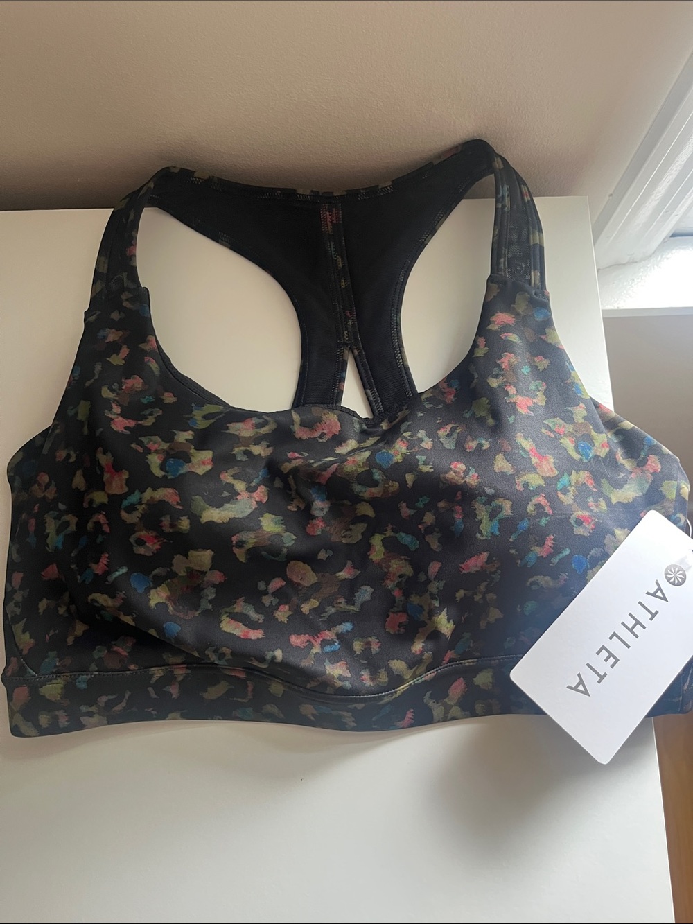 Athleta D-DD Contender Printed Bra